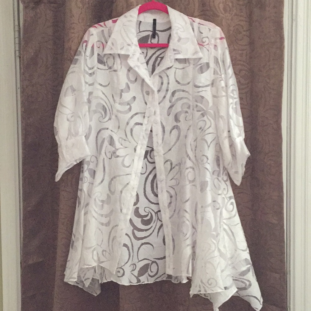 Jacket or bathing suit cover up